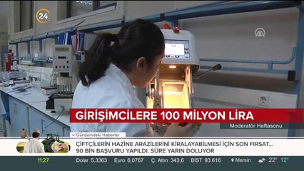 Girişimcilere 100 milyon lira
