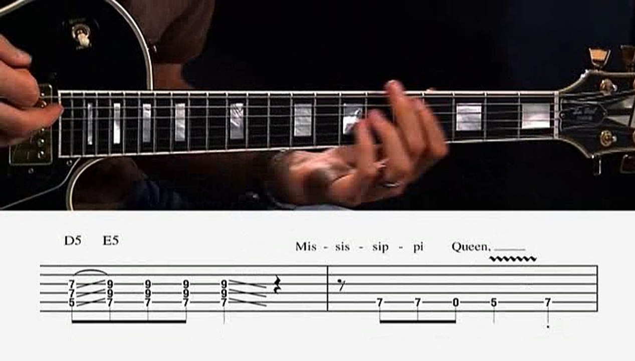 Mountain - Mississippi Queen - Guitar Tutorial