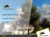 Villa A vendre Saint montan 187m2 + Terrain 3000m2