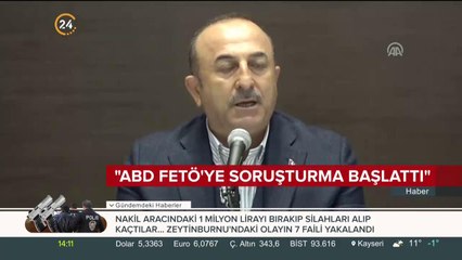 "ABD, FETÖ'ye soruşturma başlattı"