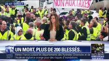 Gilets jaunes : un mort, plus de 200 blessés