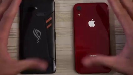 Asus ROG Pone vs I phone XR Speed Test Comparison