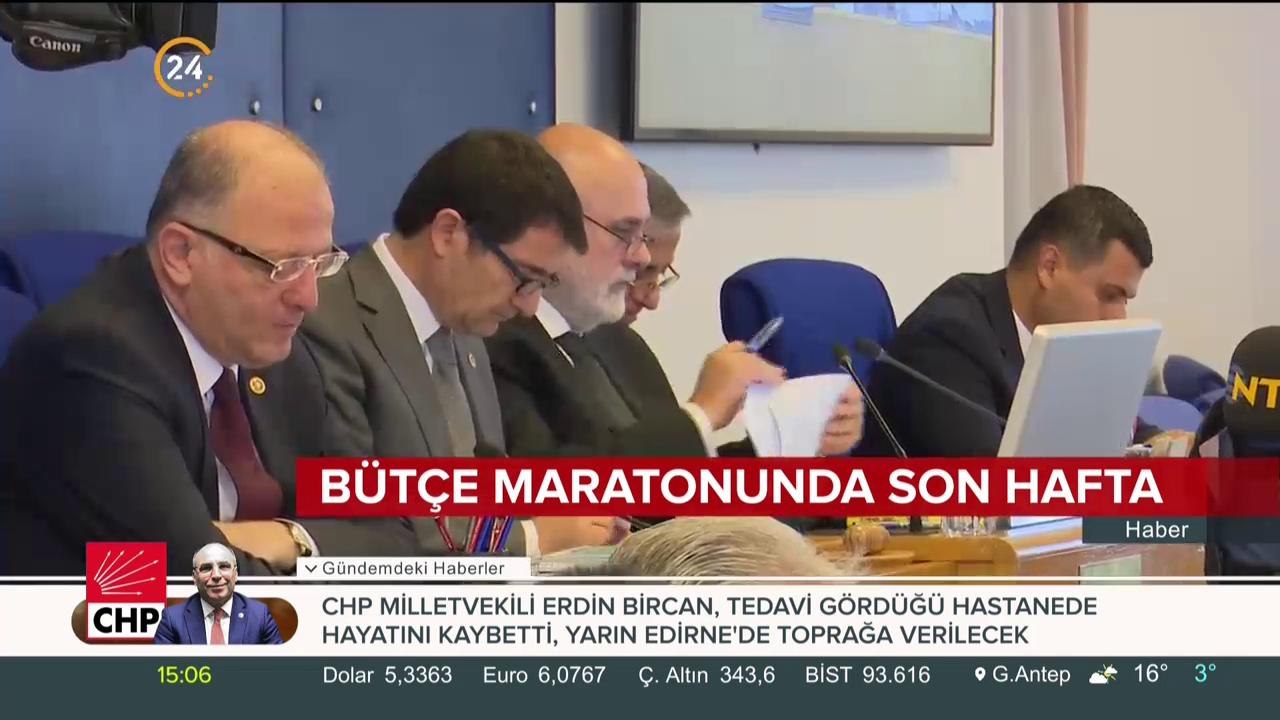 Bütçe maratonunda son hafta