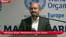 Bakan Soylu açıkladı: Otoyollarda hız sınırı artıyor