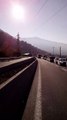 Gilets jaunes / Viaduc des Egratz (Haute-Savoie): les manifestants occupent toujours le viaduc