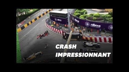 La pilote de Formule 3 Sofia Flörsch dans un grave accident à Macao