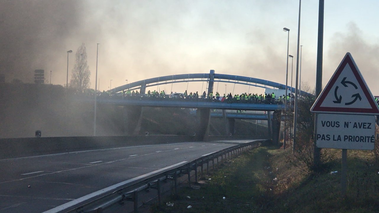 Gilets jaunes. Blocage au rond point d’Ifs