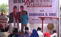 Sandiaga Uno Resmikan Roemah Joeang Prabowo-Sandi