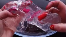 Lipstick in Clear Slime Mixing #3