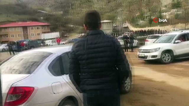 Gümüşhane'de maç sonrası gerginlik