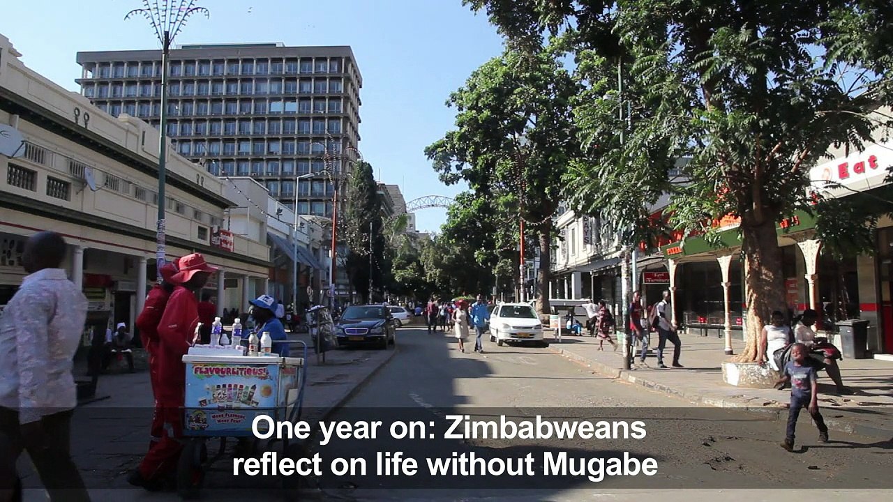 Zimbabweans reflect one year after Mugabe resignation