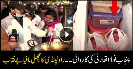 Punjab Food Authority exposes fish mafia in Rawalpindi