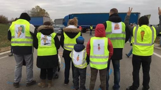 Christelle, gilet jaune dans le Doubs : C'est aussi pour nos enfants qu'on est là