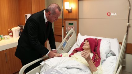 - Cumhurbaşkanı Erdoğan'dan hasta ziyareti