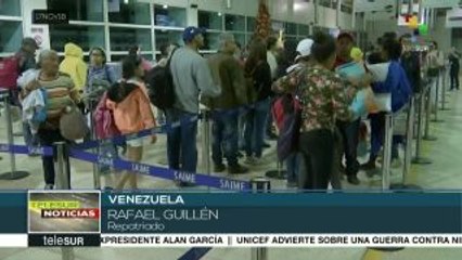 70 venezolanos retornan a su país desde Colombia