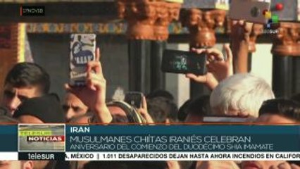 Irán: chiítas celebran comienzo de duodécimo Shia Imamate