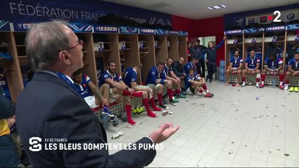 XV de France : Les Bleus domptent les Pumas