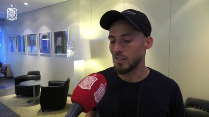 Declaraciones de David Silva antes de su homenaje con España en el Gran Canaria