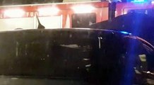 Molfetta: auto prende fuoco nel parcheggio del centro commerciale