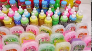 DIY Combine Colors Slime Clay Case Learn Colors Slime Coca Cola Glue Slime