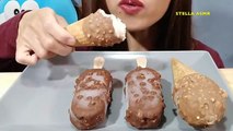 ASMR (Cornetto & Magnum) Chocolate Covered Ice Cream 아이스크림 Kem Que アイスクリーム