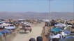 Un 4x4 se retrouve à contresens pendant le rallye-raid Baja 1000