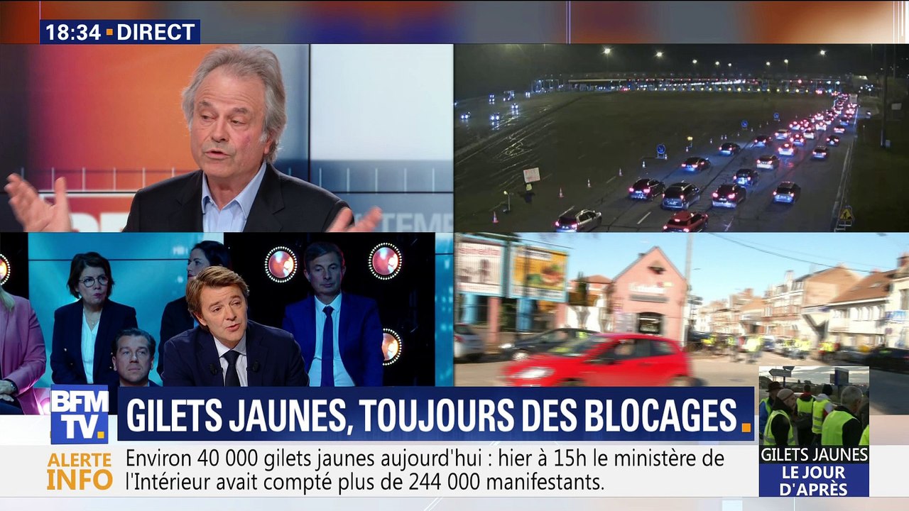 Gilets jaunes: "Macron est tout seul dans sa bulle", Franz-Olivier Giesbert