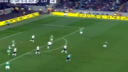 Valentino Lazaro Goal - Northern Ireland vs Austria 1-2 18/11/2018