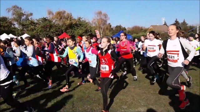 Cross National du Val de Marne le 18/11/2018 Course Benjamines