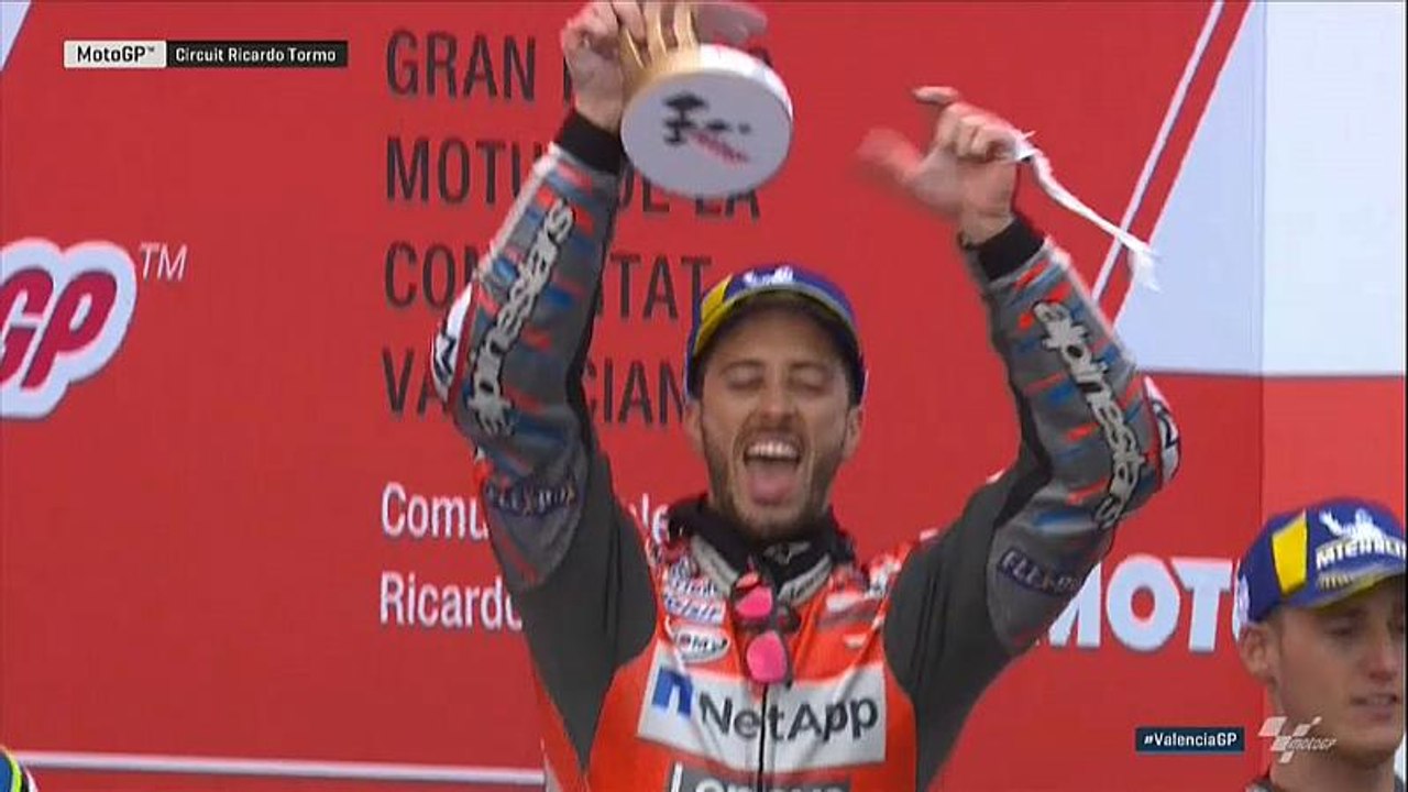Moto GP in Valencia: Reihenweise Regenstürze