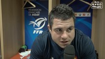 La réaction des joueurs du XV de France après leur victoire face aux Pumas