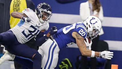 Jordan Wilkins runs in first NFL career TD