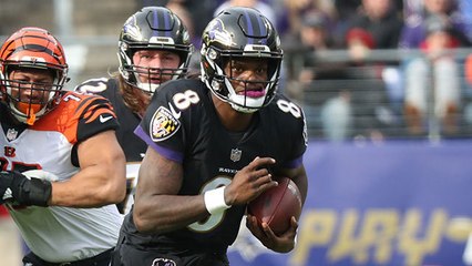 Lamar rips off huge 21-yard run on QB draw