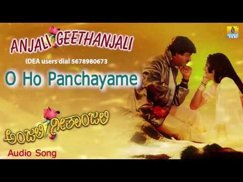 Anjali Geethanjali | O Ho Panchamiye Audio Song | S Narayan, Prema, Anu Prabhakar