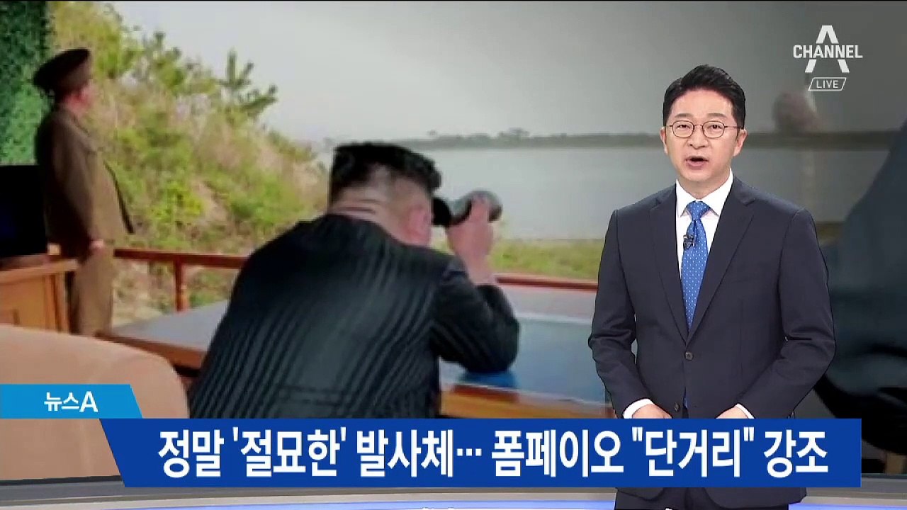 ‘미사일’ 안 쓰고 ‘단거리’ 강조한 폼페이오…미국은 괜찮다?