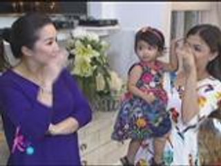 Baby Mela loves Kris' sopas