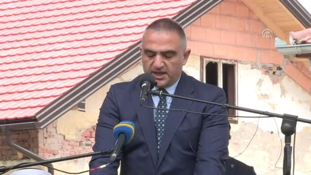 Foça Alaca Camisi Açılış Töreni - Kültür ve Turizm Bakanı Ersoy