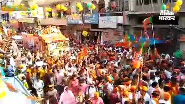 अमित शाह का रोड शो