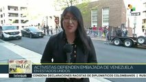 EE.UU: activistas ingresan insumos para proteger embajada venezolana