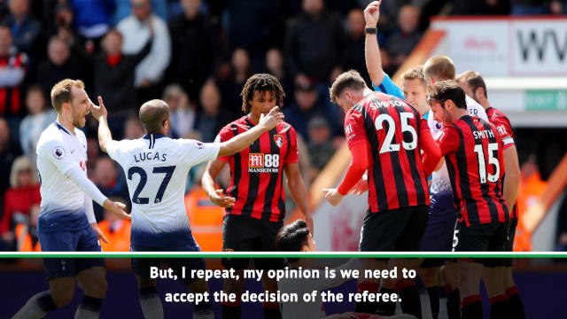 Pochettino accepts Son and Foyth red cards