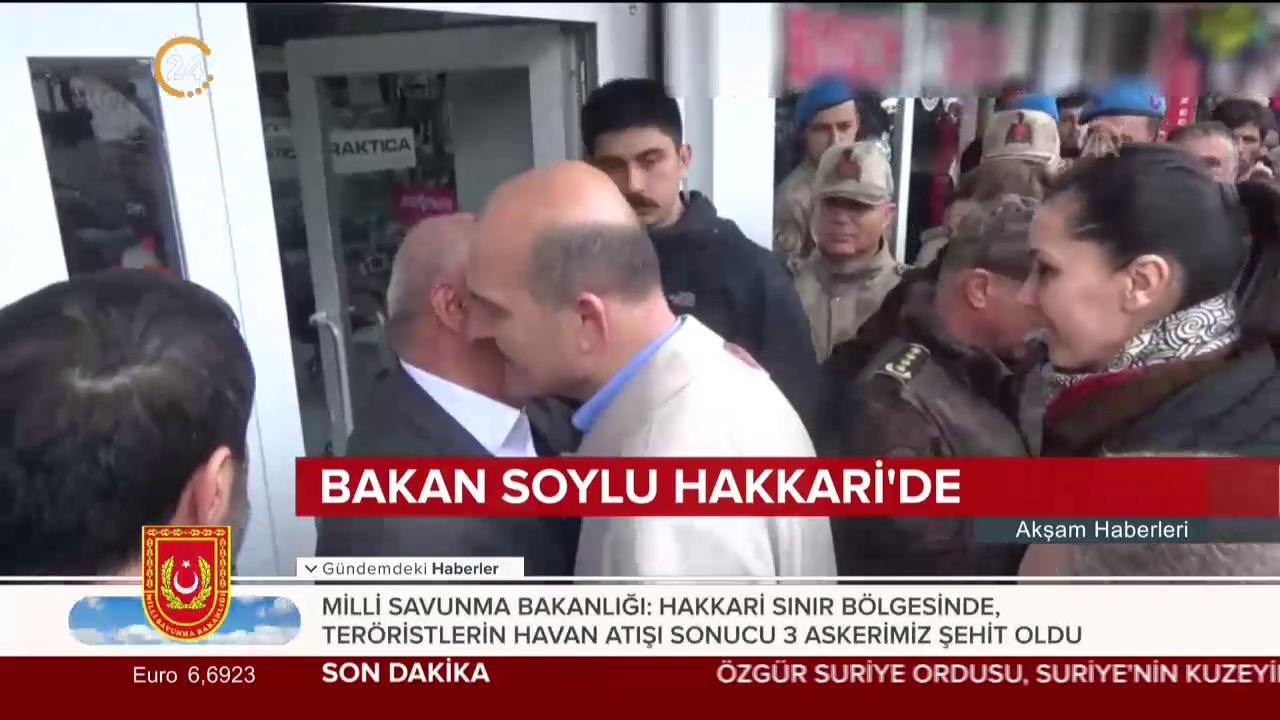 Bakan Soylu Hakkari'de
