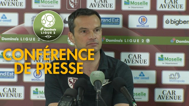 Conférence de presse FC Metz - Valenciennes FC (3-0) : Frédéric ANTONETTI (FCM) - Réginald RAY (VAFC) - 2018/2019