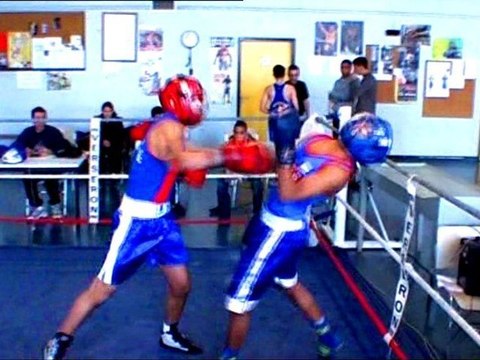 Kamel Houri en Finale PCJ -69kg/Boxe Anglaise