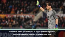 Zidane and Real send Casillas positive message