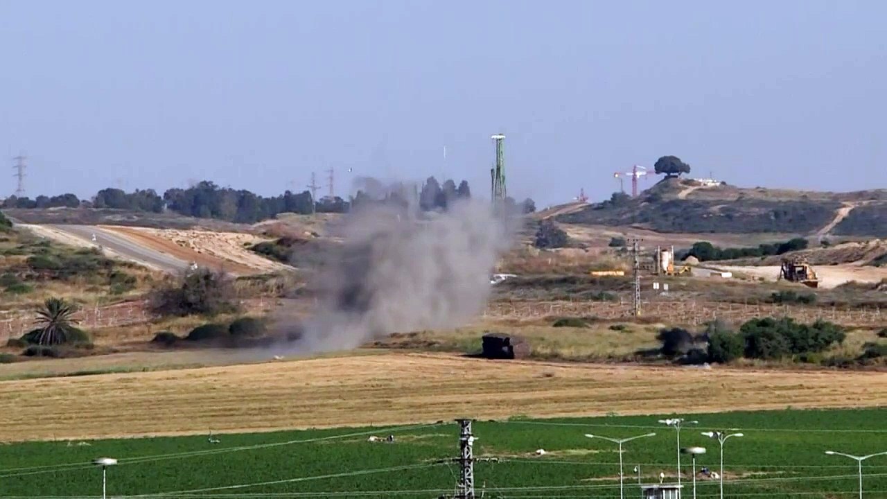 Neue spannungen im nahen osten - israel greift gaza an