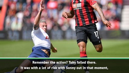 Pochettino subbed Alderweireld to avoid red card