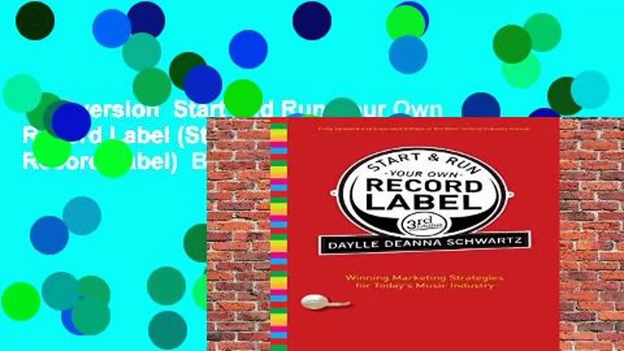 Full version  Start and Run Your Own Record Label (Start   Run Your Own Record Label)  Best