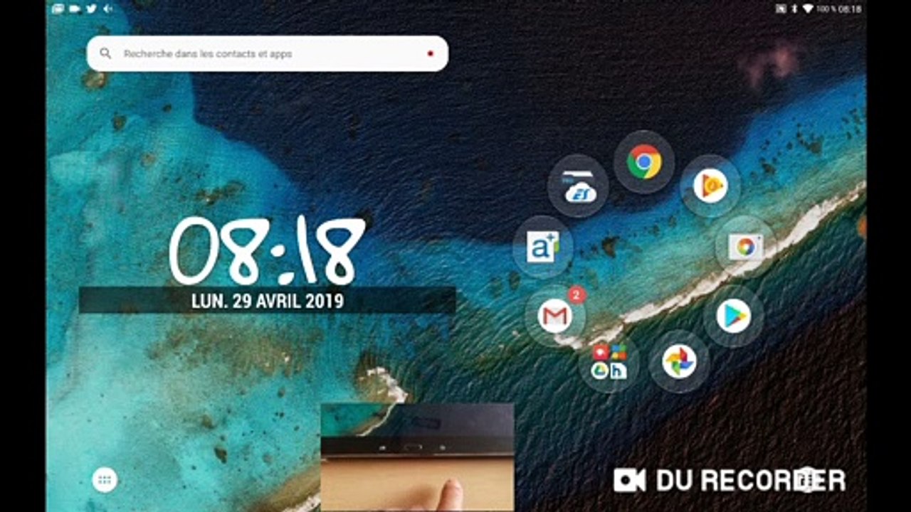 Ecran partagé entre application sous Android