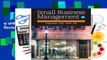 Full version  Small Business Management: Launching & Growing Entrepreneurial Ventures  Review