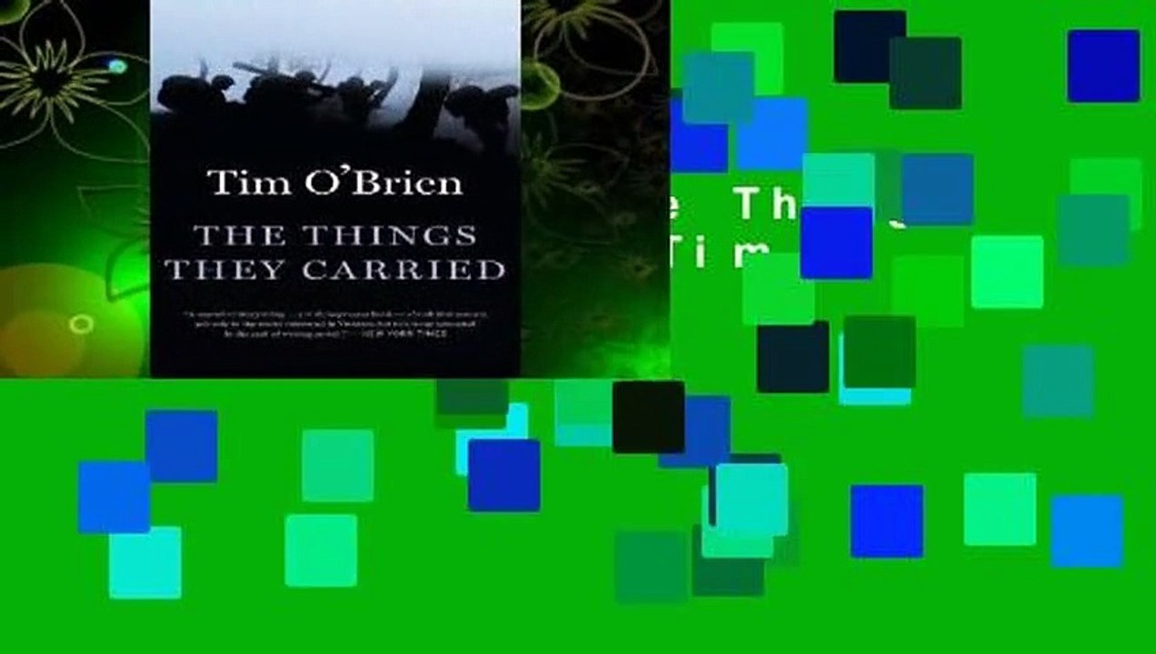 [GIFT IDEAS] The Things They Carried by Tim O'Brien